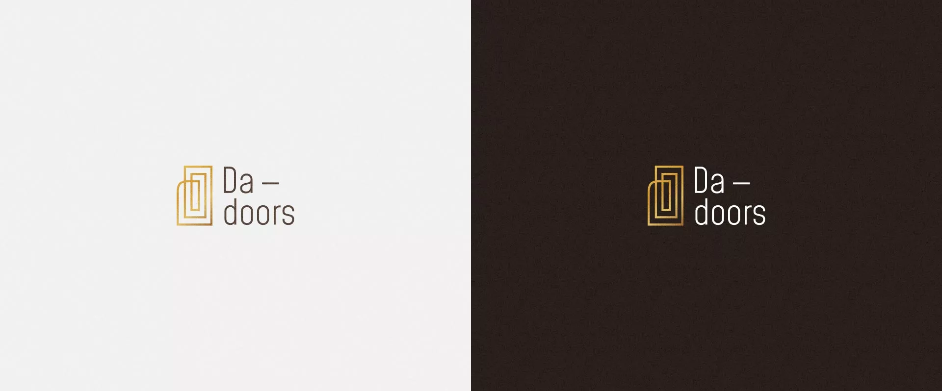Разработка логотипа для компании «DA-DOORS» в Любиме